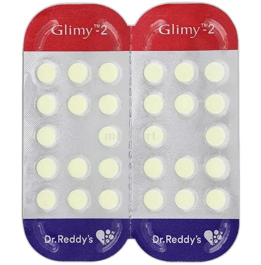 glimy 2mg tablet 15's